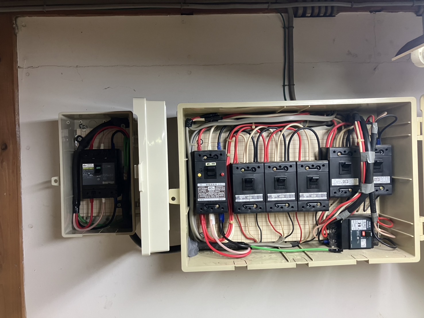 武雄市某窯元　動力設備増設に伴う電気工事